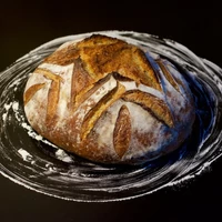 Homemade sourdough bread