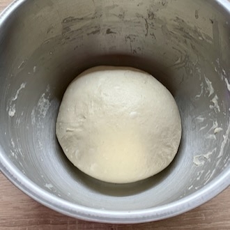 apple surface dough